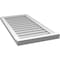 Ekena Millwork Vertical Surface Mount PVC Gable Vent w/ 2"W x 2"H , Brickmould Sill Frame, 18"W x 36"H GVPVE18X3603SN - alternate 3